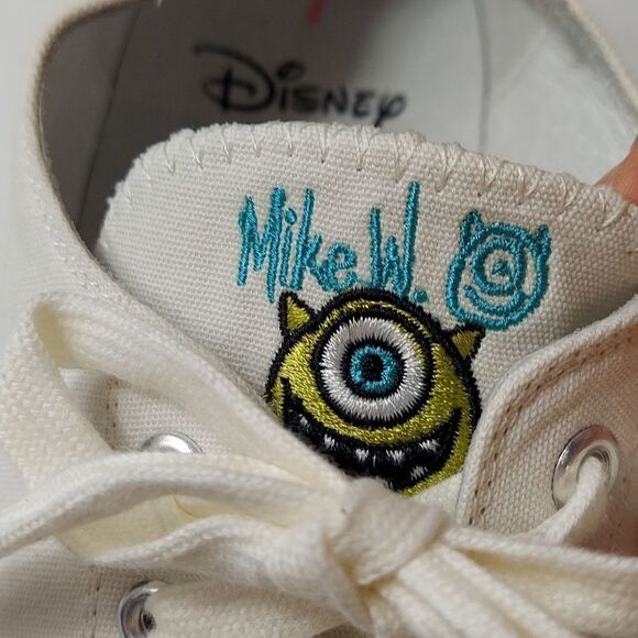 Rare Disney Monsters University Canvas Biscuit Sneakers Sz 8.5 - Picture 8 of 16